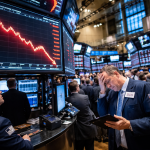 Dow sinks 1,100 points as Fed holds rates, chip stocks extend losses